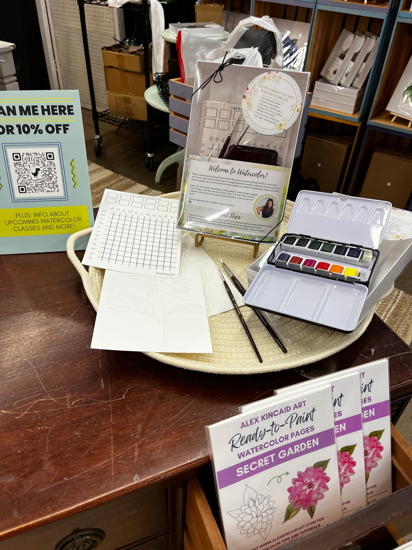 Beginner Watercolor Painting Kit (Student Grade)