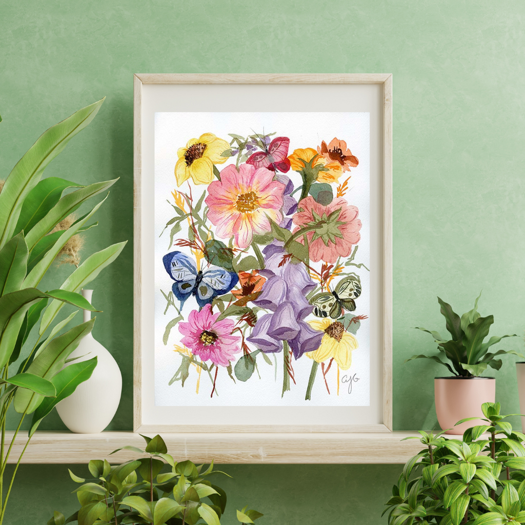 Butterflies and Meadow #1