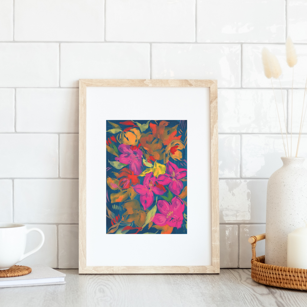 Gouache Wildflowers No. 4