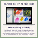 Loose Spring Florals Wreath — Watercolor Class