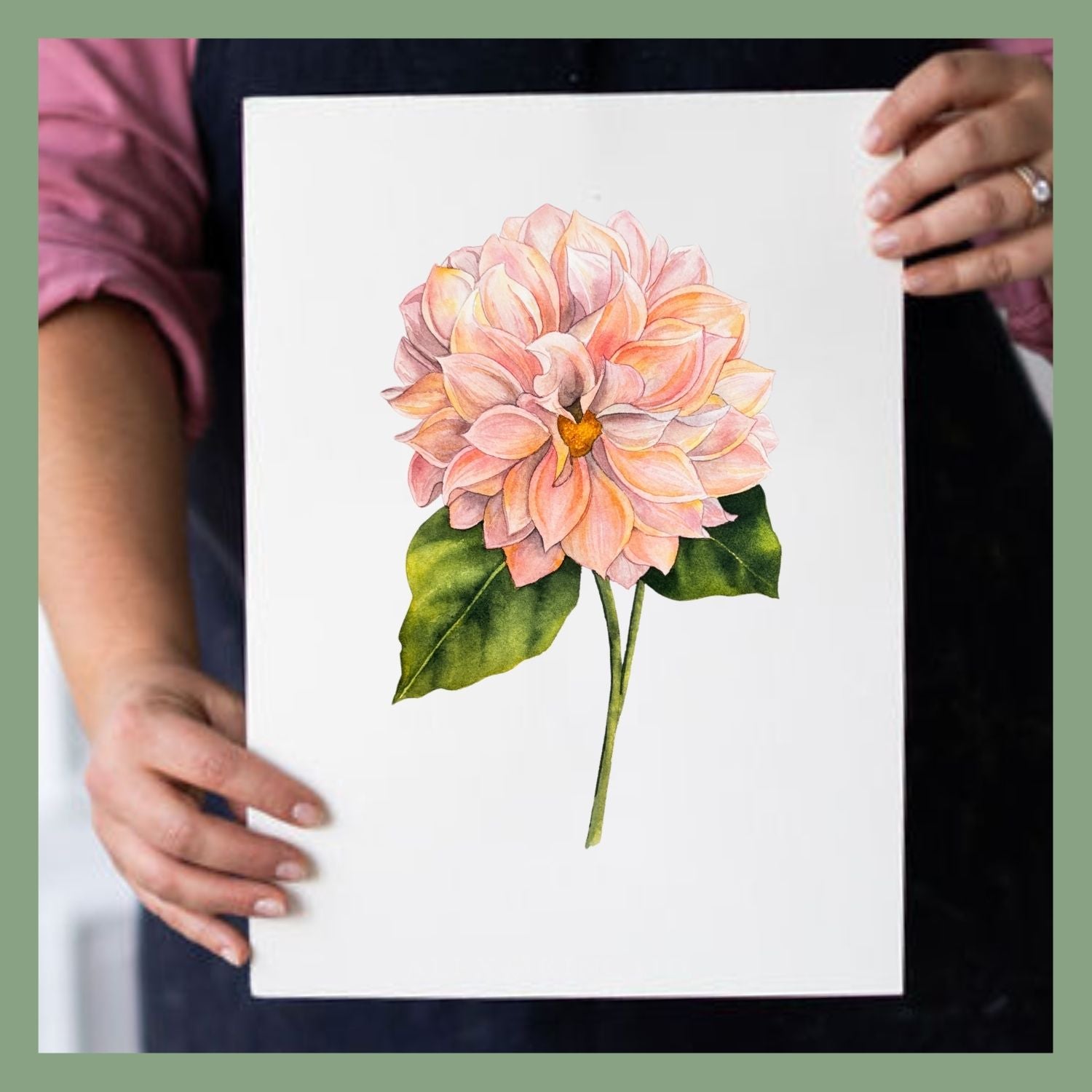 Watercolor Dahlias: Full Floral Watercolor Course