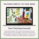 Five Freehand Leaves: Watercolor Tutorial