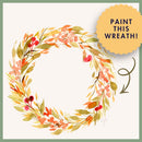 Loose Autumn Wreath — Step-by-Step Watercolor Class