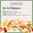 Loose Autumn Wreath — Step-by-Step Watercolor Class