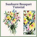 Simple Sunburst Floral Bouquet Project — Watercolor Class