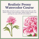 Realistic Peony Masterclass: Intermediate Watercolor Course
