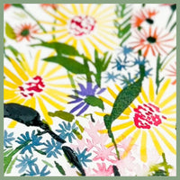 Simple Sunburst Floral Bouquet Project — Watercolor Class