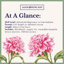 Realistic Peony Masterclass: Intermediate Watercolor Course