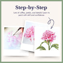Realistic Peony Masterclass: Intermediate Watercolor Course