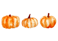 Ready-to-Paint Watercolor Pages: Autumn Motifs