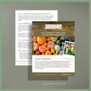 Cozy Creations: Autumn Botanical Watercolor Templates PDF