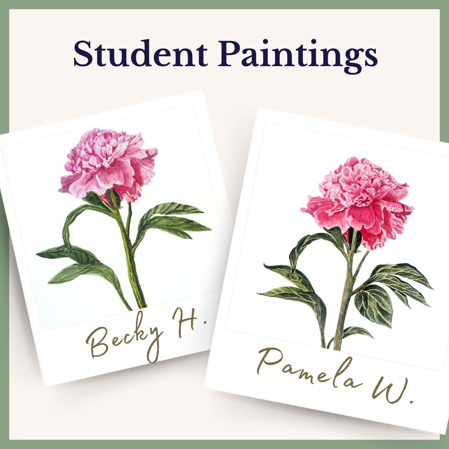 Realistic Peony Masterclass: Intermediate Watercolor Course