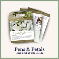 Pens & Petals: Botanical Line & Wash Watercolor Guide PDF