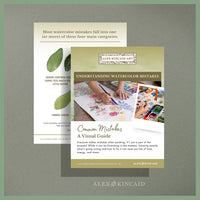 Diagnostic Guide: Common Watercolor Mistakes & How to Fix Them PDF
