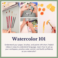 Watercolor 101: Essential Lessons Mini Course