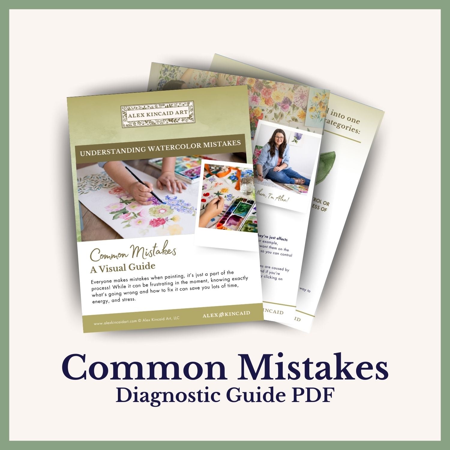 Diagnostic Guide: Common Watercolor Mistakes & How to Fix Them PDF