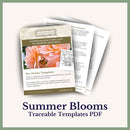 Summer Blooms: Watercolor Traceable Images Pack PDF