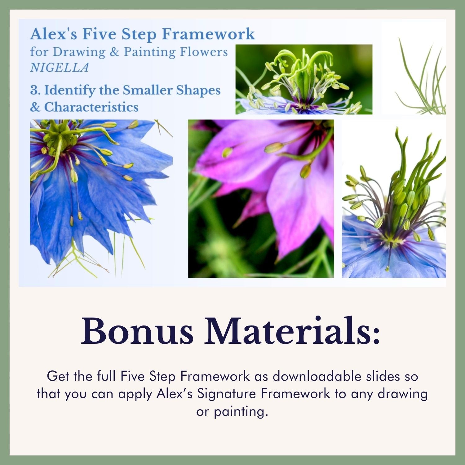 Nigella Love-In-A-Mist Watercolor Tutorial — Freehand Florals Class