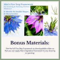 Nigella Love-In-A-Mist Watercolor Tutorial — Freehand Florals Class