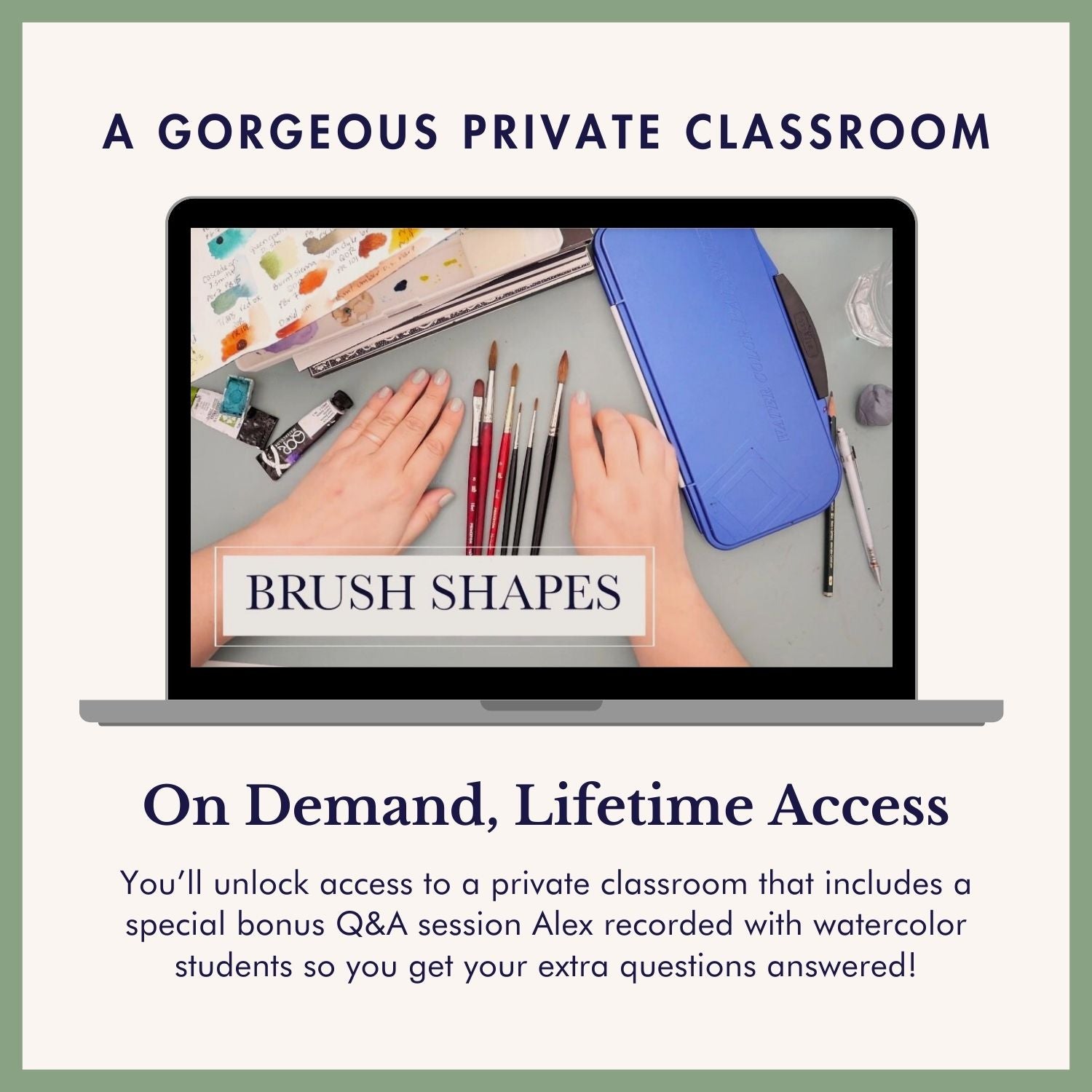 Watercolor 101: Essential Lessons Mini Course