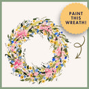 Loose Spring Florals Wreath — Watercolor Class