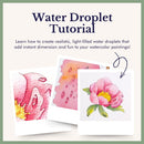 Water Droplet Technique — Watercolor Tutorial