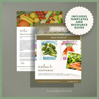 Watercolor Seed Packets — Step-by-Step Tutorial