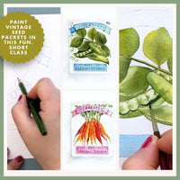 Watercolor Seed Packets — Step-by-Step Tutorial