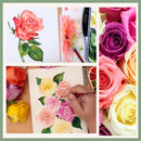 Rosy Posy: Roses Botanical Watercolor Course