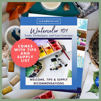 Watercolor 101: Essential Lessons Mini Course