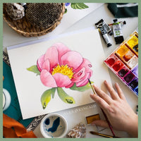 Water Droplet Technique — Watercolor Tutorial