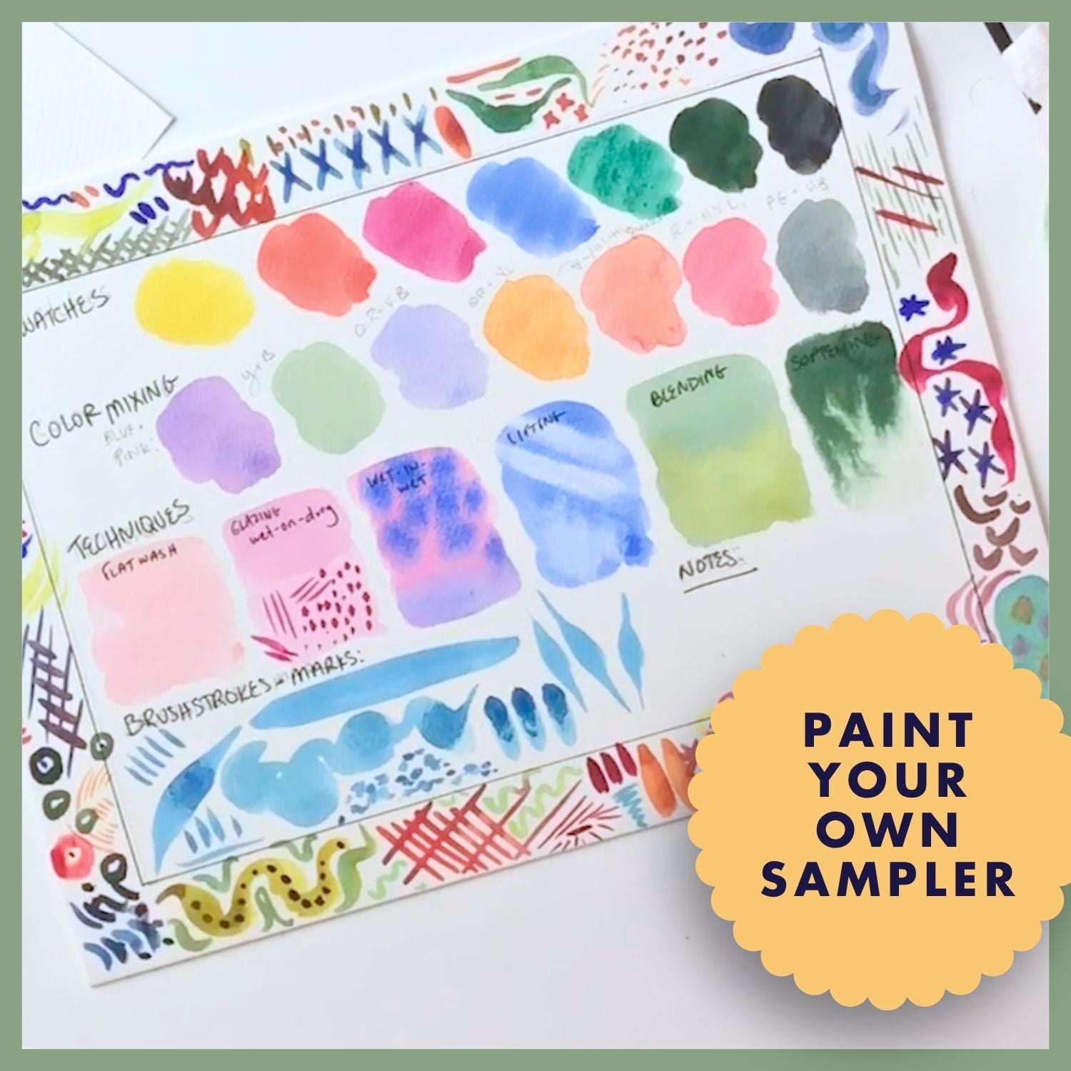 Foundations of Watercolor: Beginner Mini Course