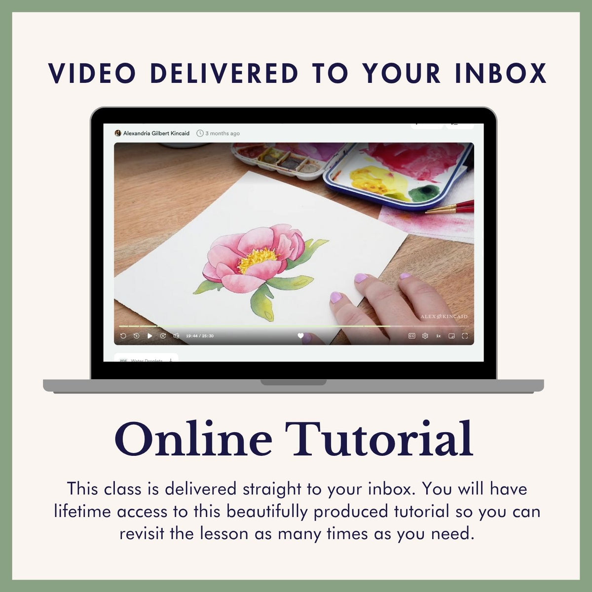 Water Droplet Watercolor Tutorial for Beginners • How to Paint ...