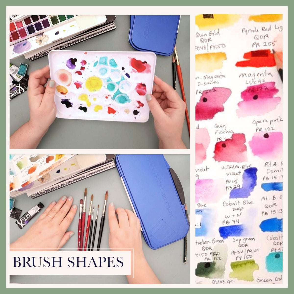 Watercolor 101 Mini Course for Beginners • Learn Essential Watercolor ...