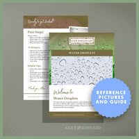 Water Droplet Technique — Watercolor Tutorial