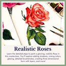 Rosy Posy: Roses Botanical Watercolor Course