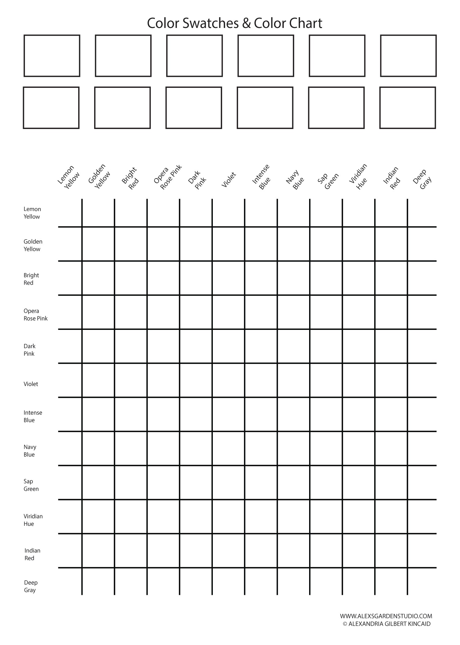 Beginner Watercolor Painting Kit (Student Grade)