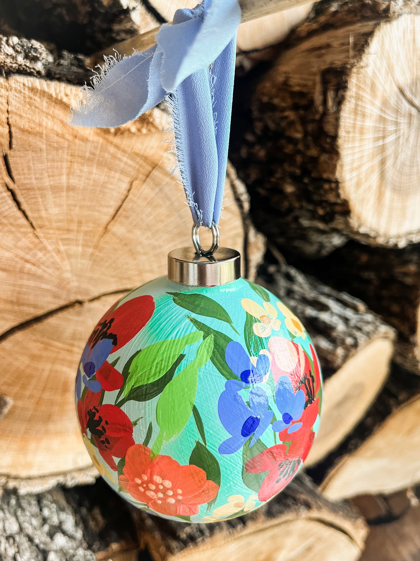 Christmas Candy | Globe 2023 Hand-Painted Christmas Ornaments