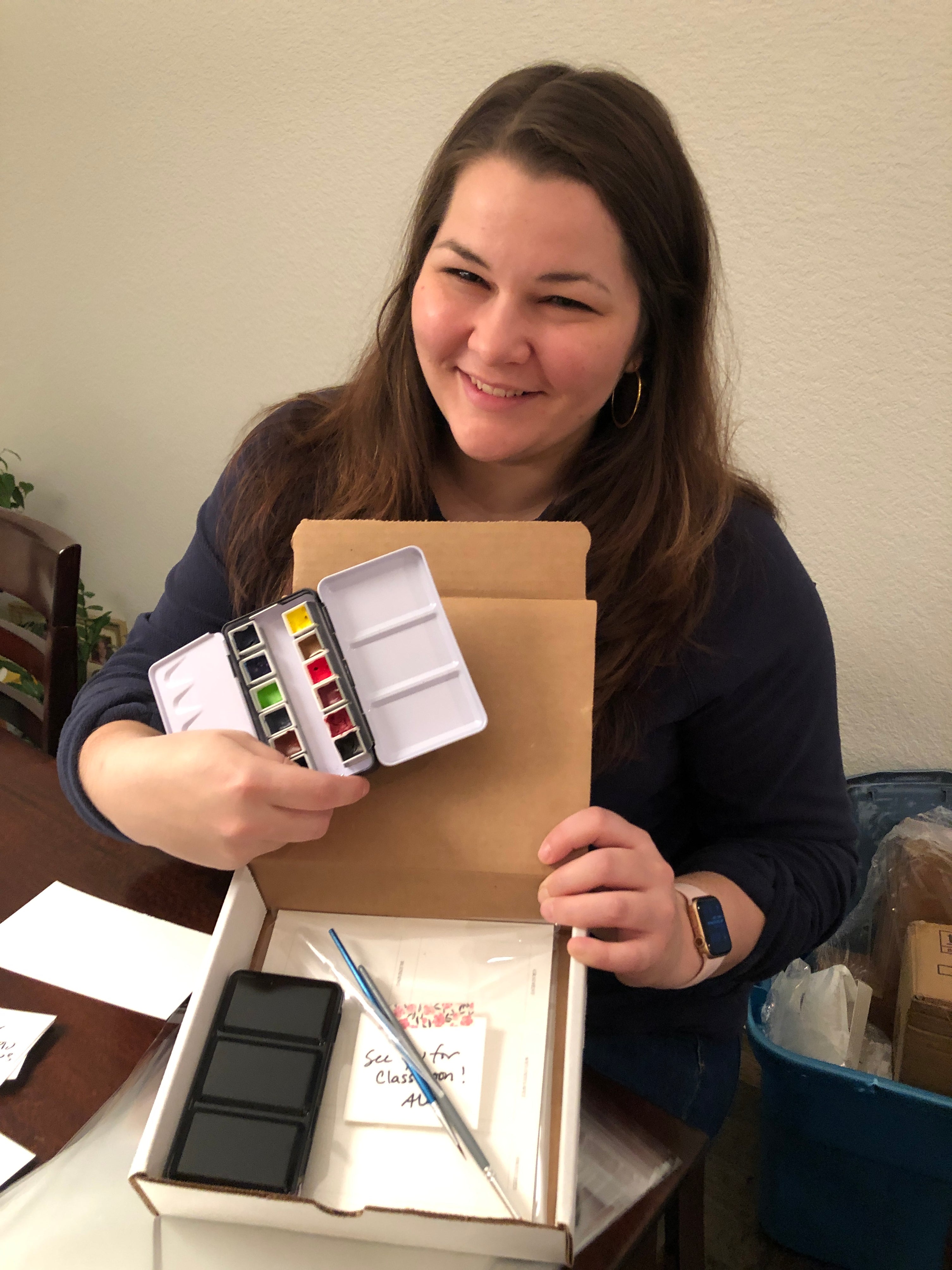 Beginner Watercolor Painting Kit (Student Grade)