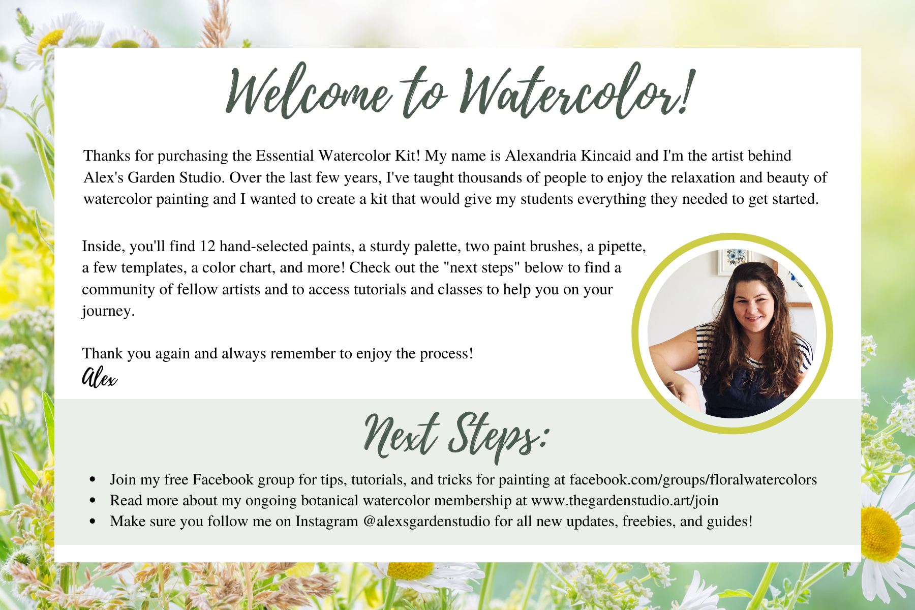 Beginner Watercolor Painting Kit (Student Grade)