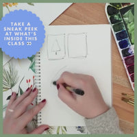 Christmas Cards in Watercolor: Holiday Mini Course