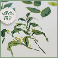 Five Freehand Leaves: Watercolor Tutorial