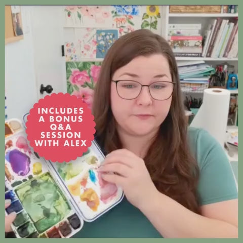 Watercolor 101: Essential Lessons Mini Course