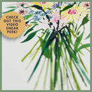 Simple Sunburst Floral Bouquet Project — Watercolor Class