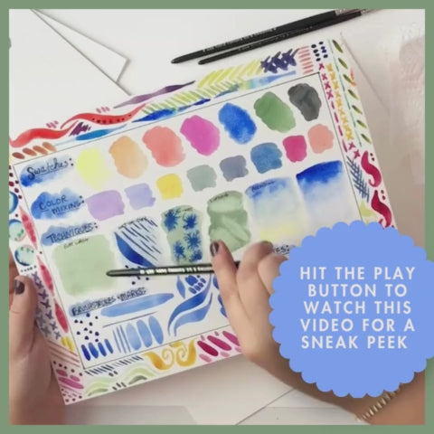 Foundations of Watercolor: Beginner Mini Course