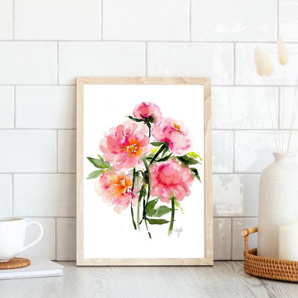 Pink Peony Bouquet