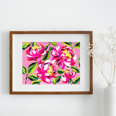 Grand Millennial Pink Peonies No. 3