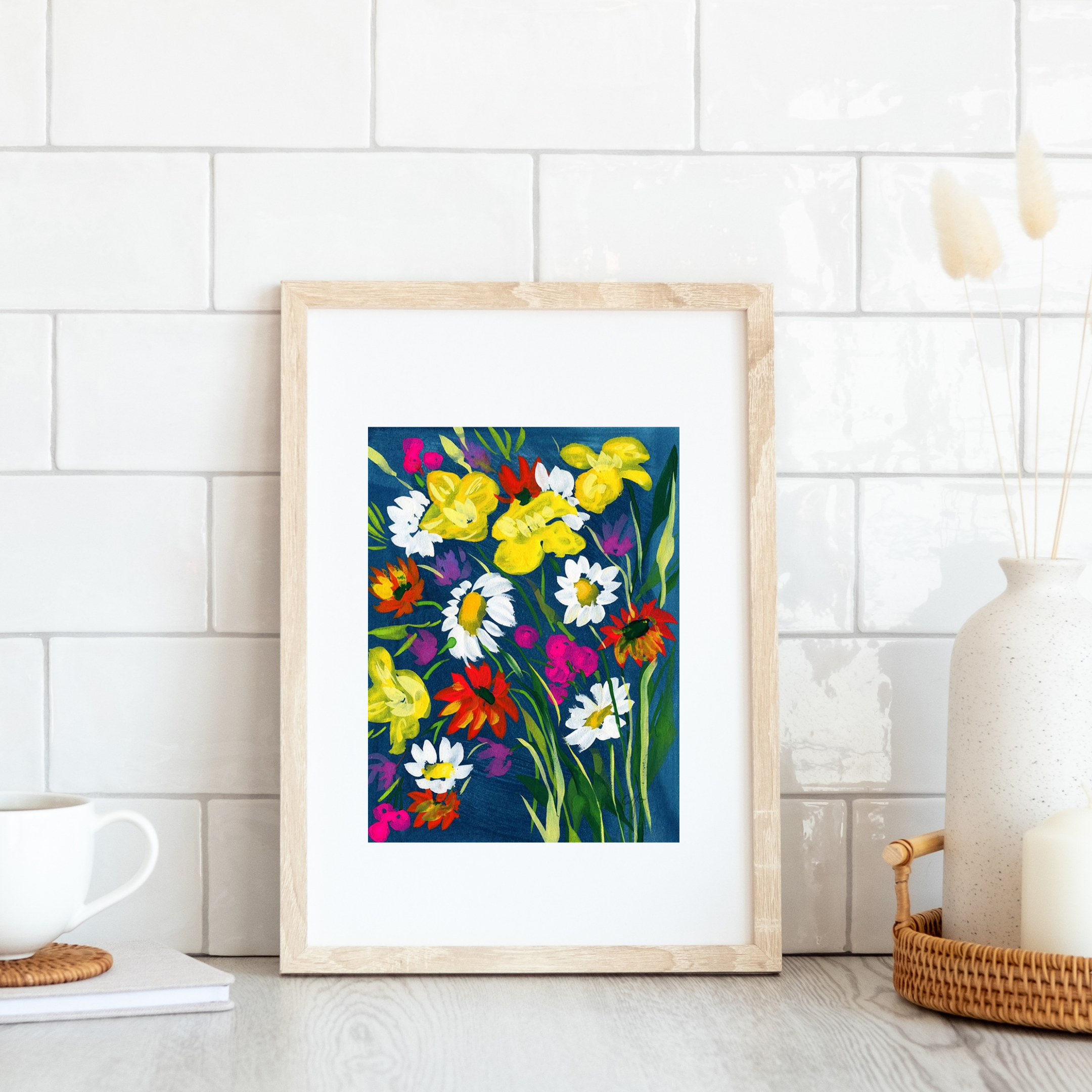 Pressed Flowers No2 Poster