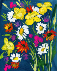 Gouache Wildflowers No. 2
