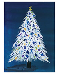 White Christmas Tree
